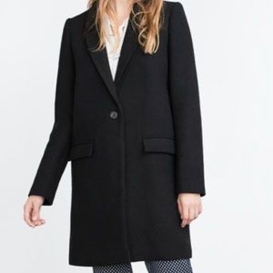 SOLD! Zara women’s masculine menswear coat